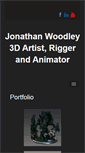 Mobile Screenshot of jonathanwoodley.com